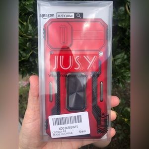 JUSY Red Tactical IPhone Case IPhone11